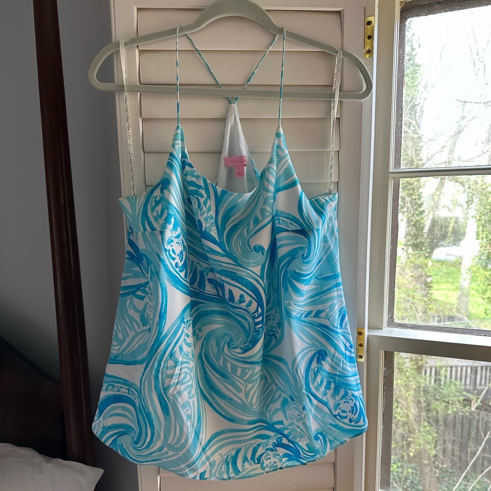 EUC Lilly Pulitzer Silk Tank